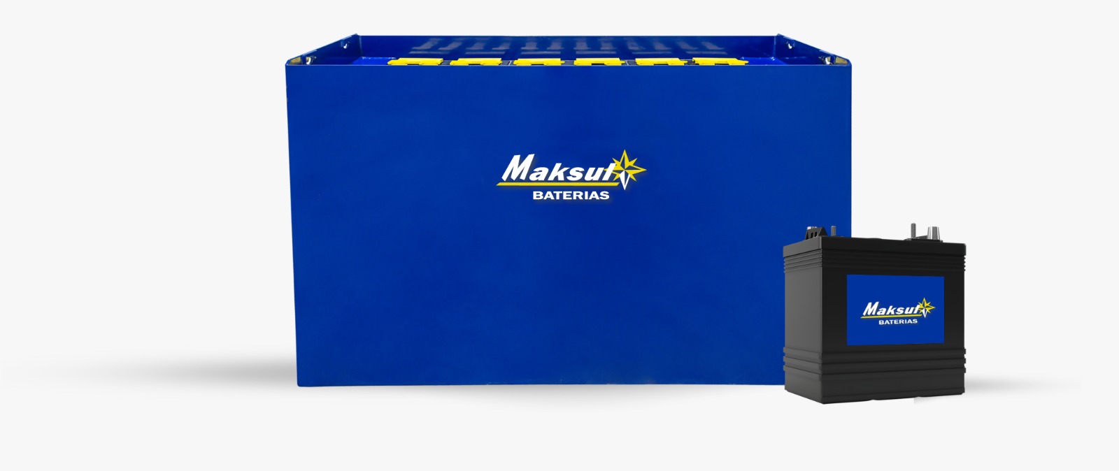 Baterias tracionárias Maksul para empilhadeira elétrica