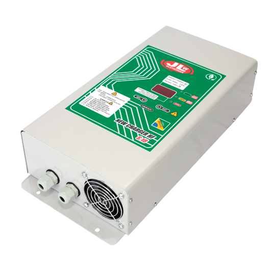 Carregador de bateria JLW Eletromax para empilhadeira