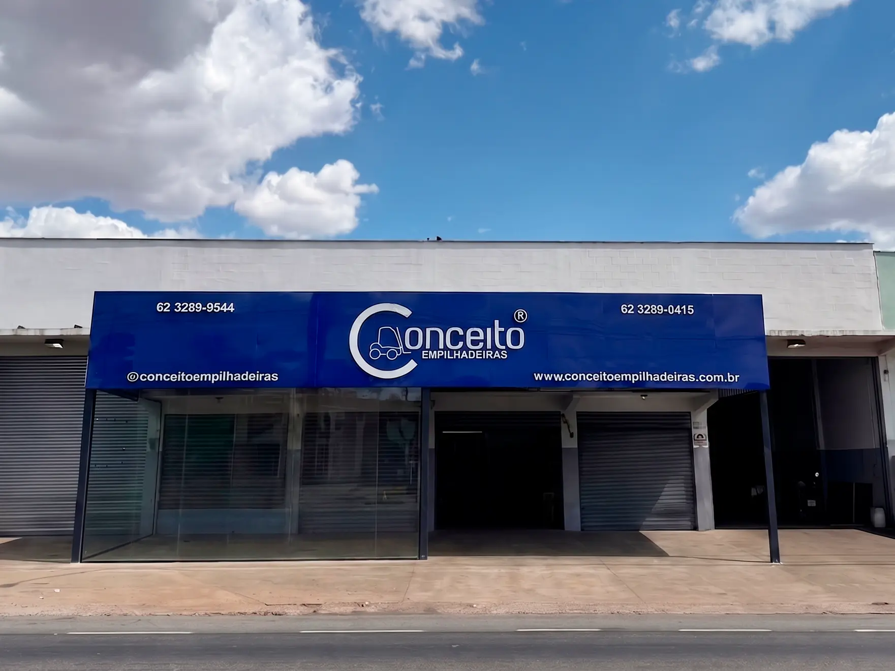 Sede da Conceito Empilhadeiras em Goiânia